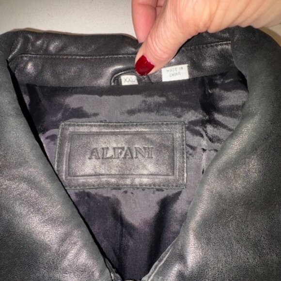 Alfani Leather Jacket, Size XXL, Excellent Condition - Picture 2 of 6